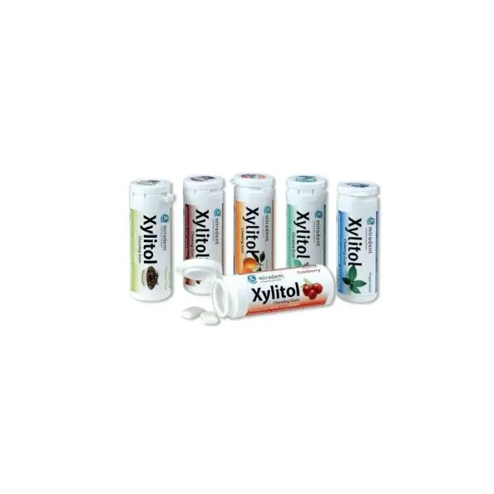 miradent xylitol chewing gum