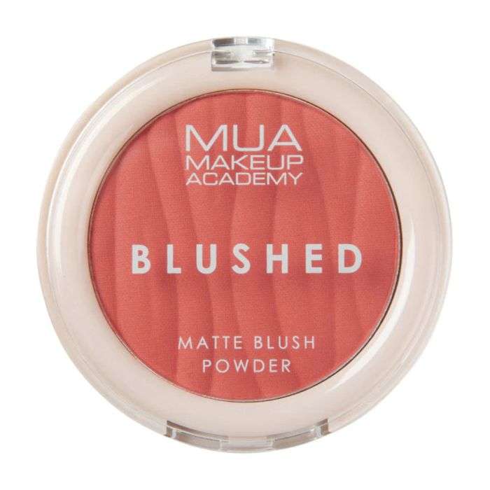 mua makeup academy mua blushed blush poudre matte blush