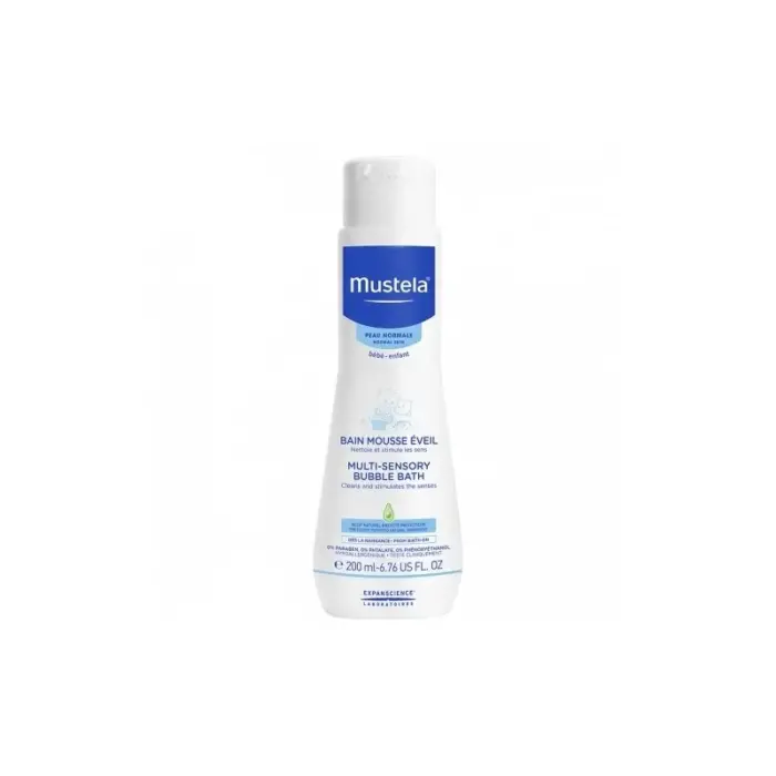 mustela bain mousse eveil 200 ml
