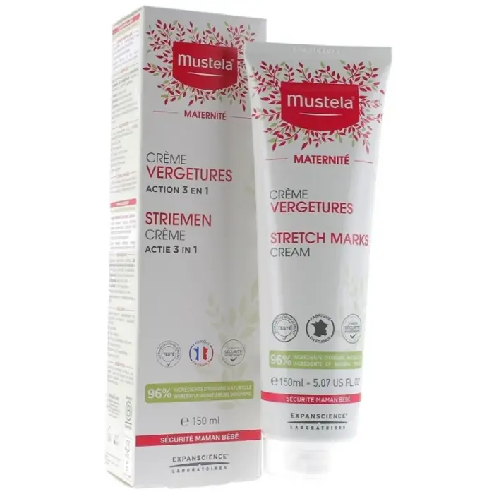 mustela creme prevention vergetures 150ml