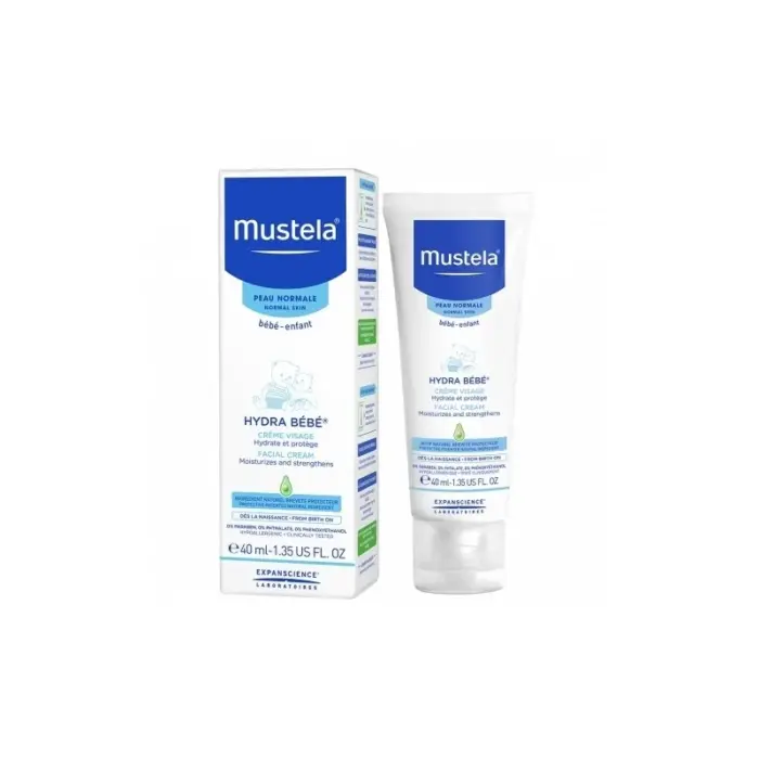 mustela hydra bebe 40ml creme pour le visage