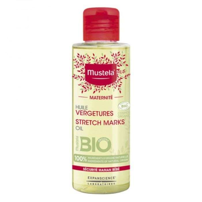 mustela mustela maternite huile prevention vergetures 105 ml soin vergetures