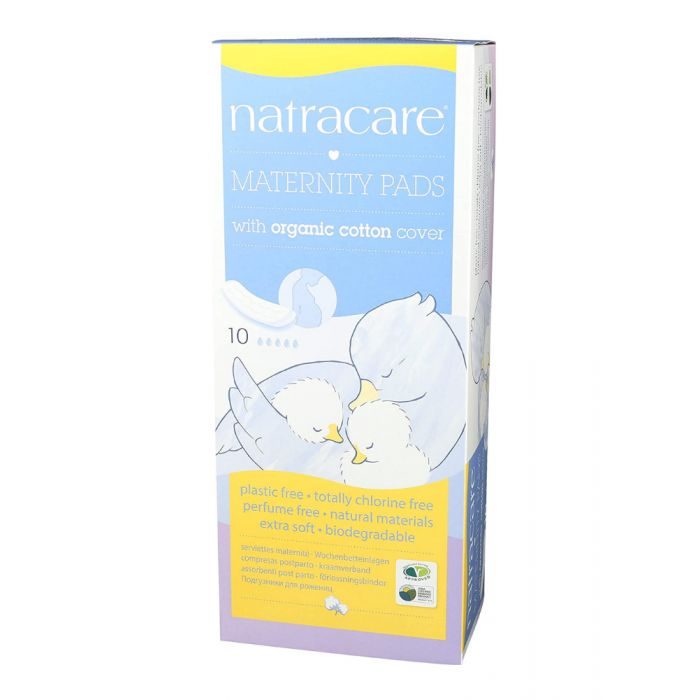natracare natracare serviettes maternite 10 u couches et slips maternite