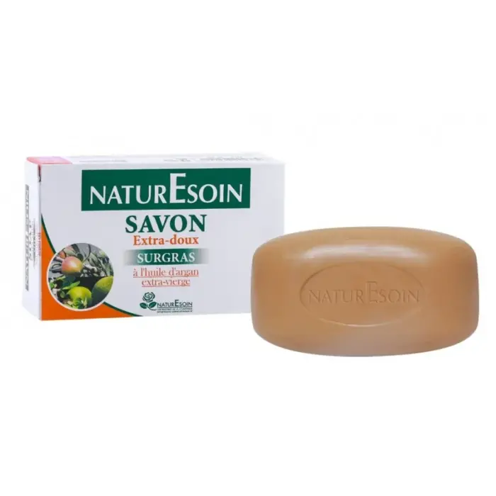 naturesoin savon extra doux 80g argan