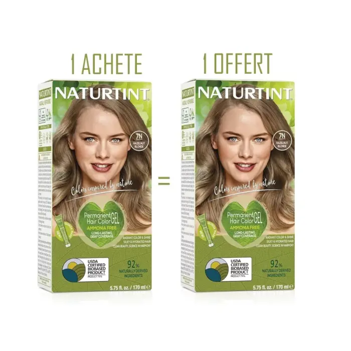 naturtint 7n blond noisette 165ml achete 1 offert