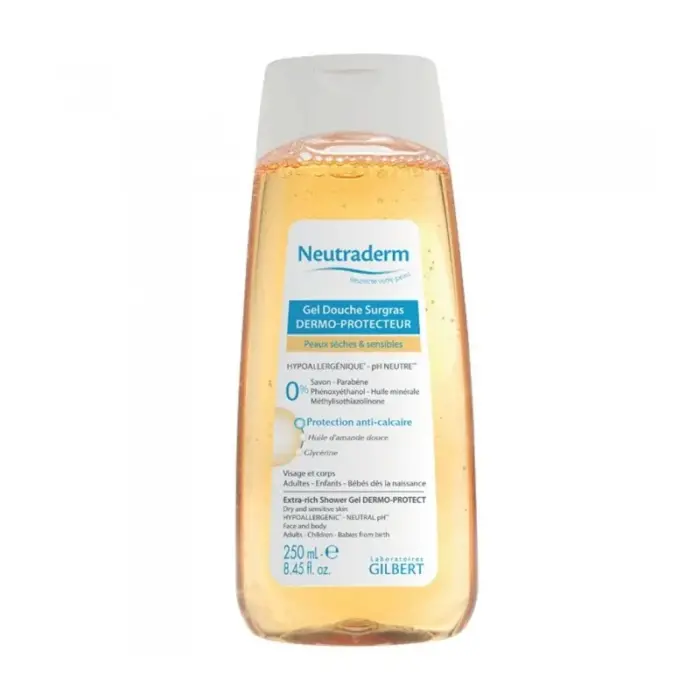 neutraderm gel douche surgras dermo protecteur 250ml