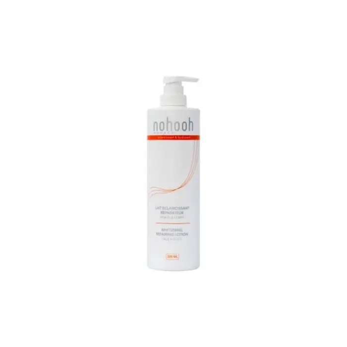 nohooh lait eclaircissant reparateur 500ml
