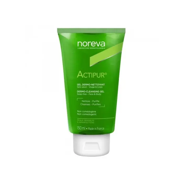 noreva actipur gel dermo nettoyant 150 ml