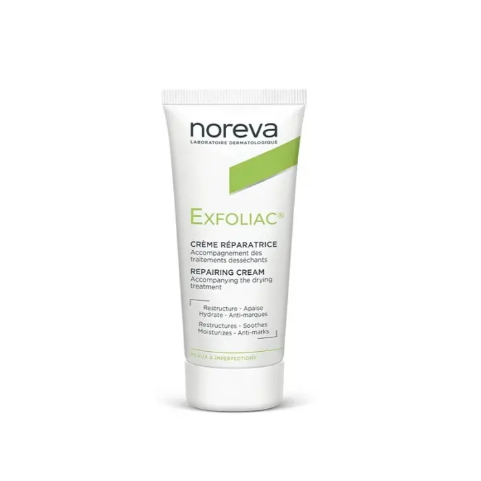 noreva exfoliac creme reparatrice 40ml