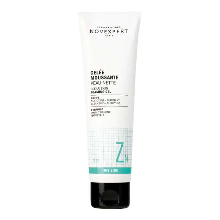 novexpert gelee moussante peau nette trio zinc 150 g