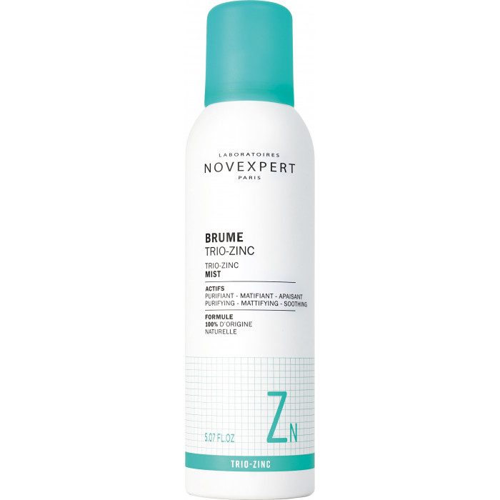 novexpert novexpert brume trio zinc 150 ml soins peau grasse mixte et acne