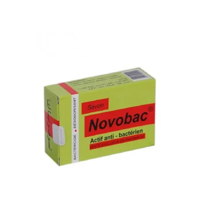 novobac savon actif anti bacterien 100g