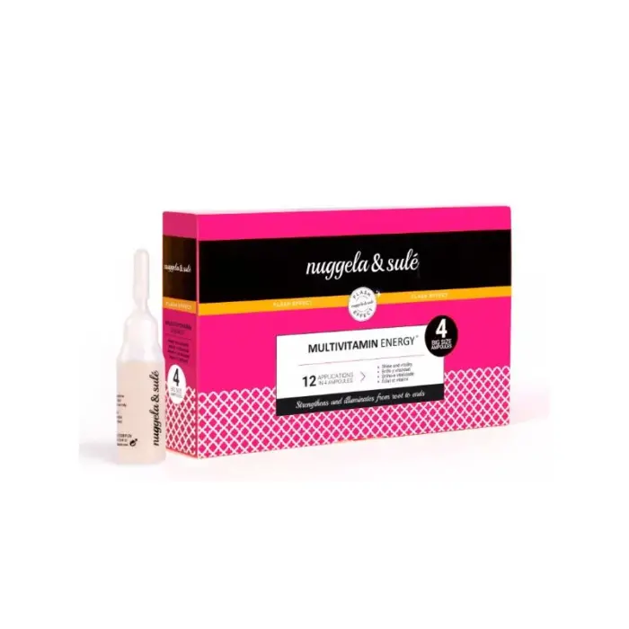 nuggela sule multivitamin energy ampoules 4 x 10 ml