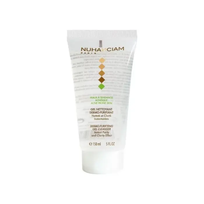 nuhanciam gel nettoyant dermo purifiant peaux a tendance acneique 150ml