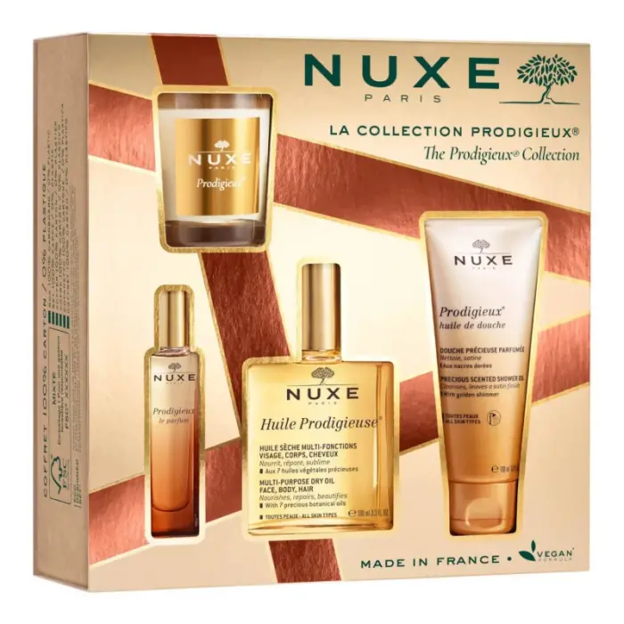 nuxe coffret la collection prodigieux