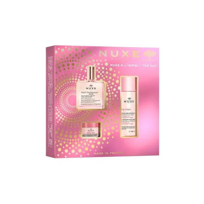 nuxe coffret rose a linfini