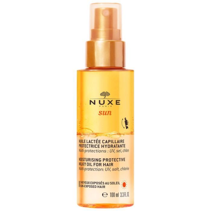 nuxe nuxe sun huile lactee capillaire protectrice hydratante 100 ml serums et huiles