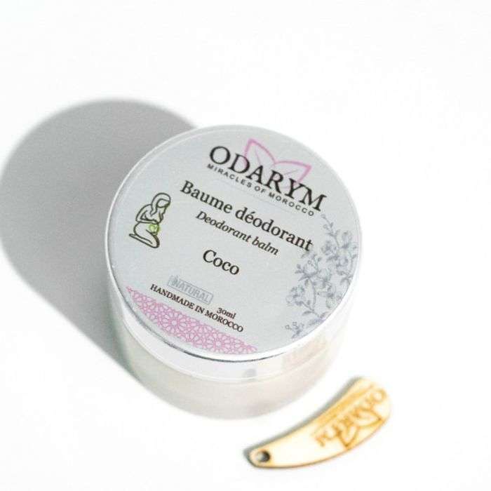 odarym odarym baume deodorant coco femme enceinte et allaitante 30 ml hygiene