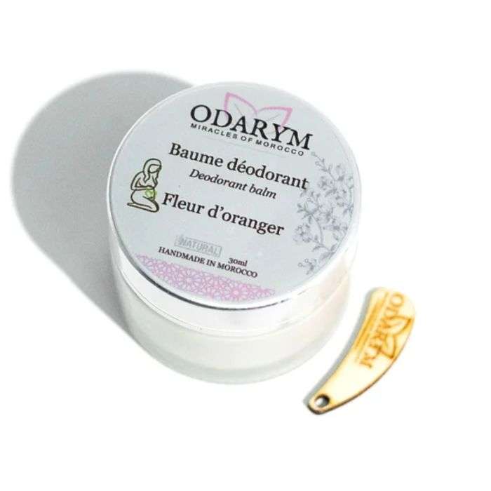 odarym odarym femme enceinte baume deodorant fleur doranger 30 ml anti transpirants