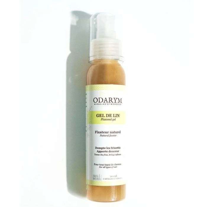 odarym odarym gel de lin fixateur naturel 100 ml soins cheveux