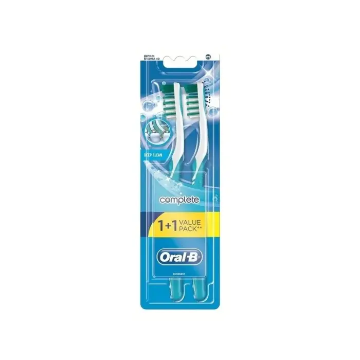 oral b brosse a dents deep clean complete medium lot de 2