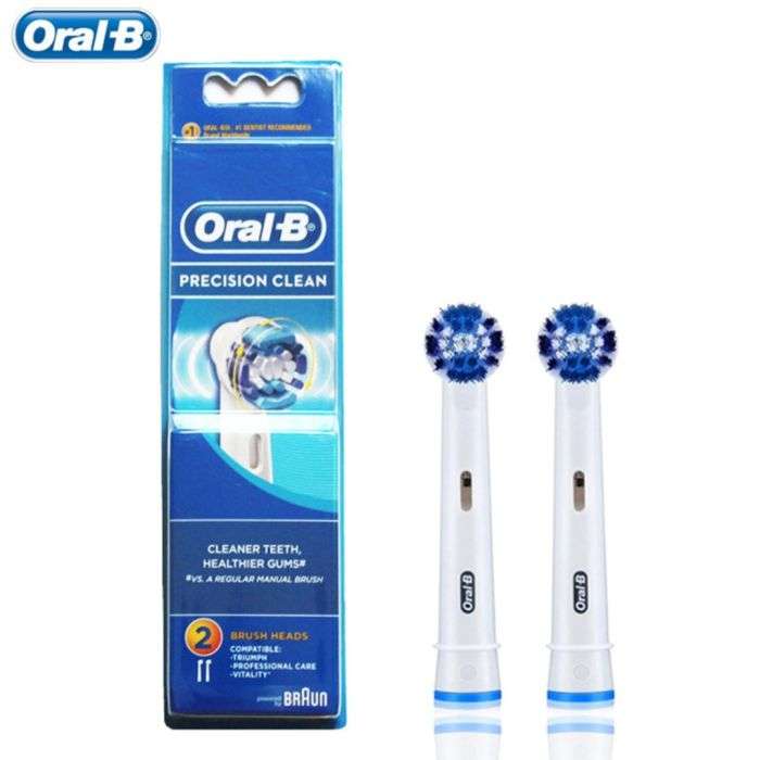 oral b recharges pour brosse electrique precision clean eb 20 2