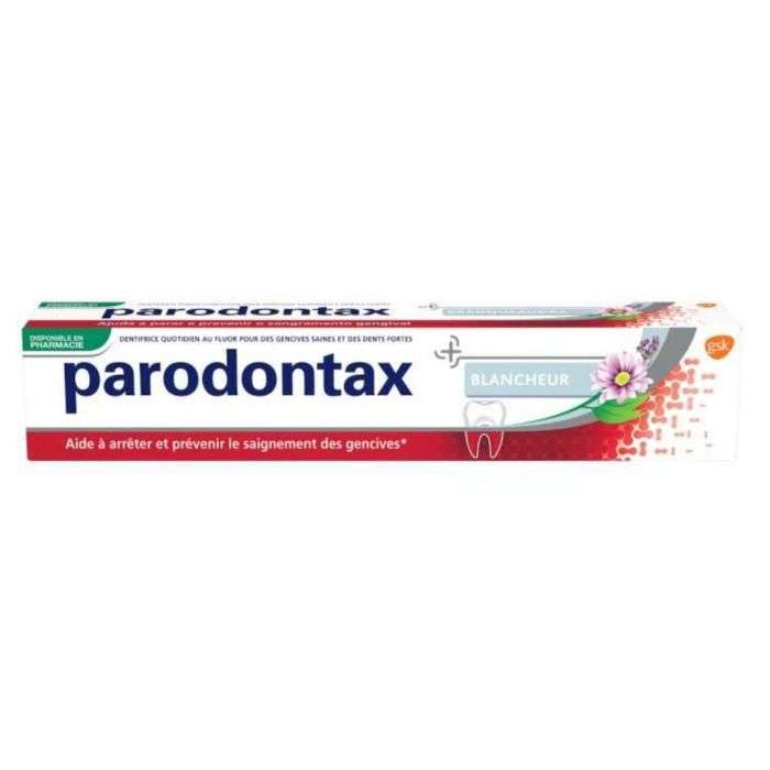 paradontax parodontax dentifrice blancheur 75 ml dentifrices blanchisseur