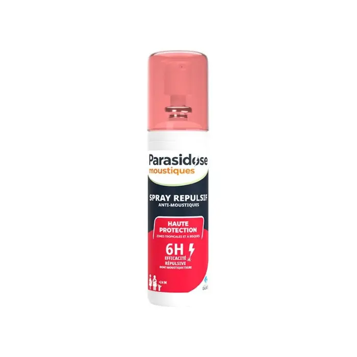 parasidose moustiques protection corporelle repulsif zones tropicales 100ml