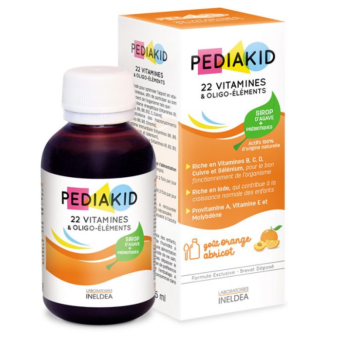 pediakid pediakid 22 vitamines et oligo elements vitamines et forme