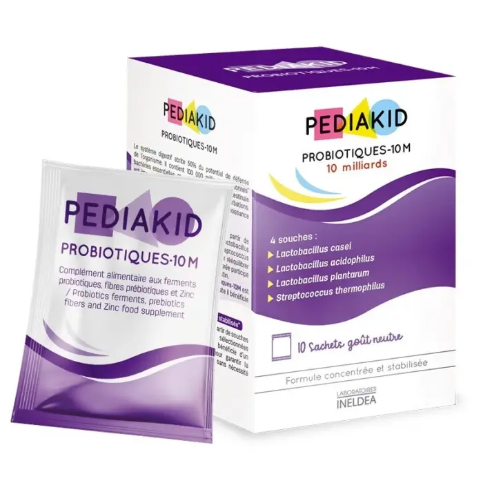 pediakid probiotiques 10m 10 sachets