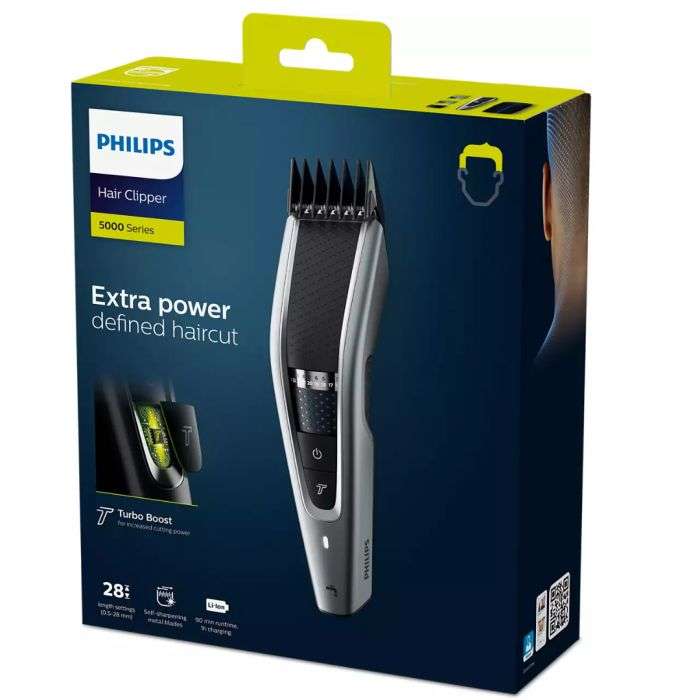 philips philips tondeuse a cheveux lavable serie 5000 cheveux