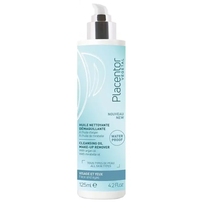 placentor huile nettoyante demaquillante visage et yeux 125ml