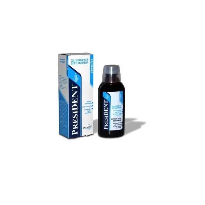 president bain de bouche sensitive 250 ml