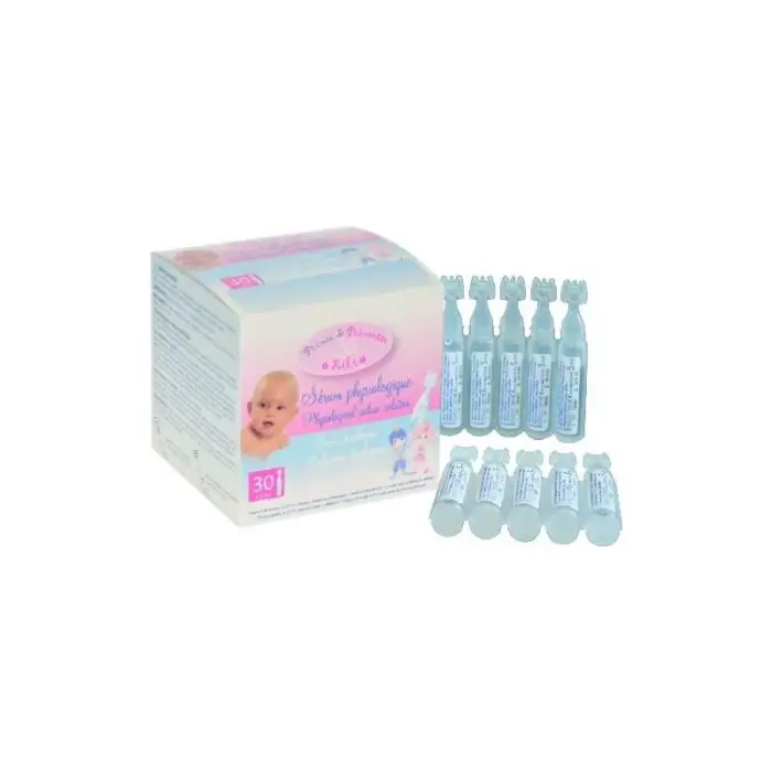 prince princesse lili serum physiologique 20 doses de 5 ml