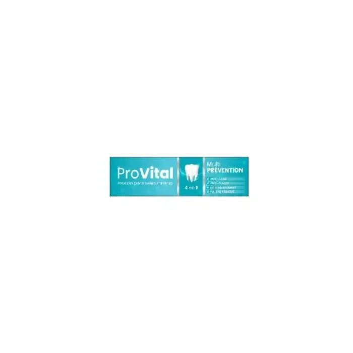 pro vital dentifrice soin complet multi prevention 75g