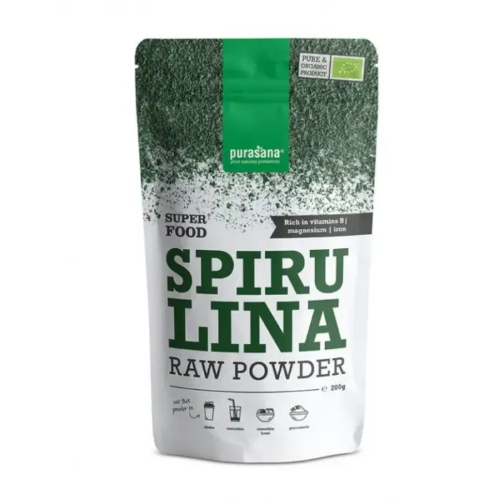 purasana poudre de spiruline 200g