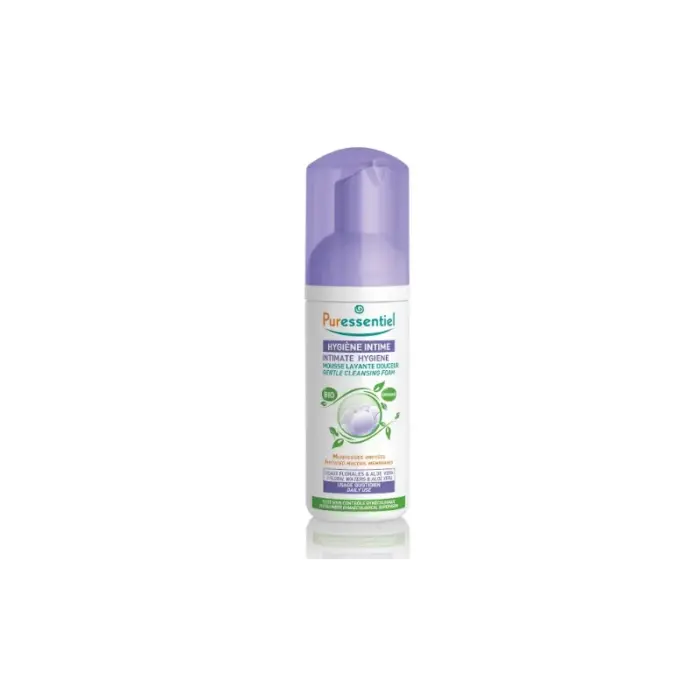 puressentiel hygiene intime mousse lavante douceur bio 150 ml