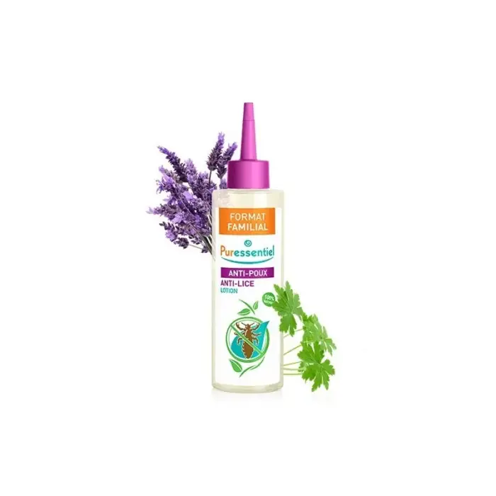 puressentiel lotion anti poux sans peigne format familial 200 ml