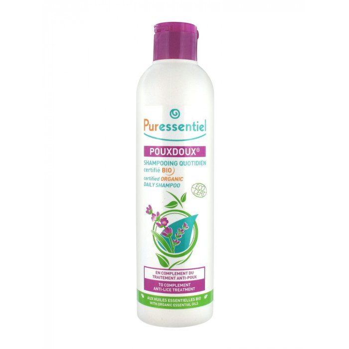 puressentiel poux doux shampoing quotidien poux doux certifie bio 200 ml