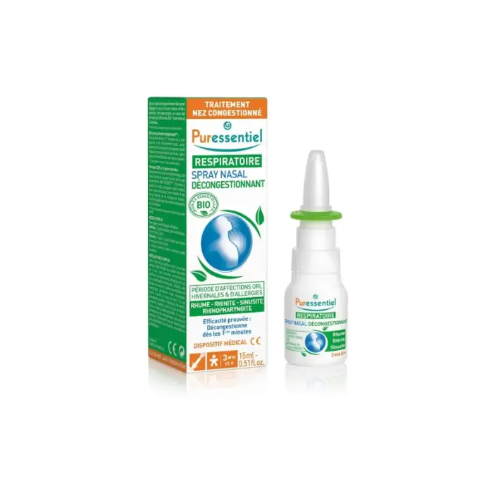puressentiel spray nasal hypertonique respiratoire 15ml