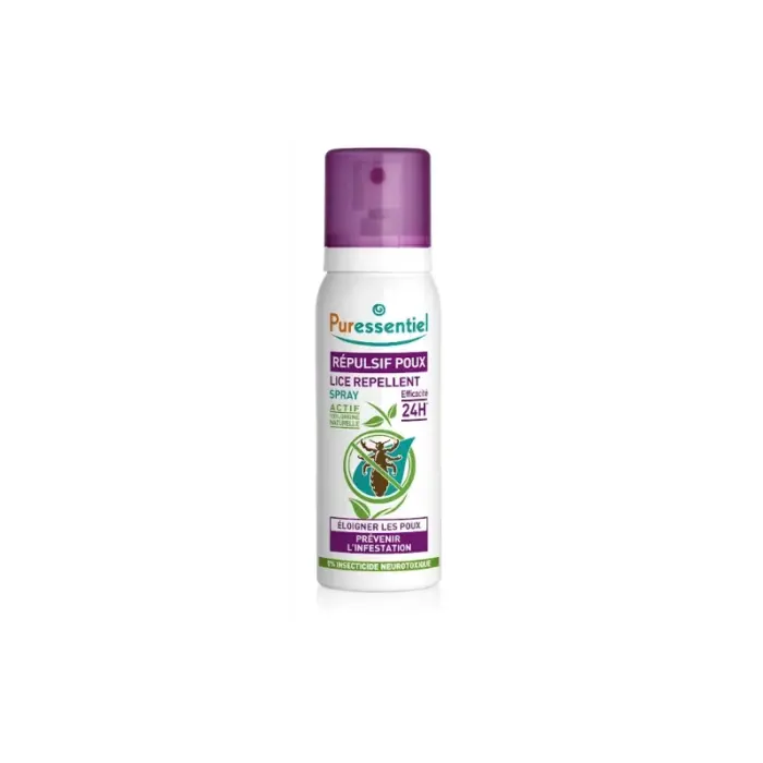 puressentiel spray repulsif poux 75 ml