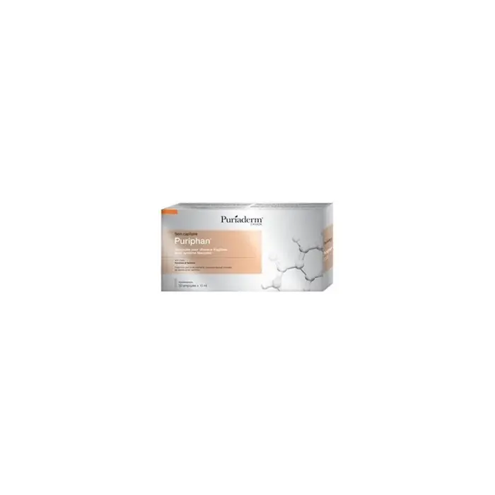 puriaderm puriphan soin capilaire anti chute 30 ampoules