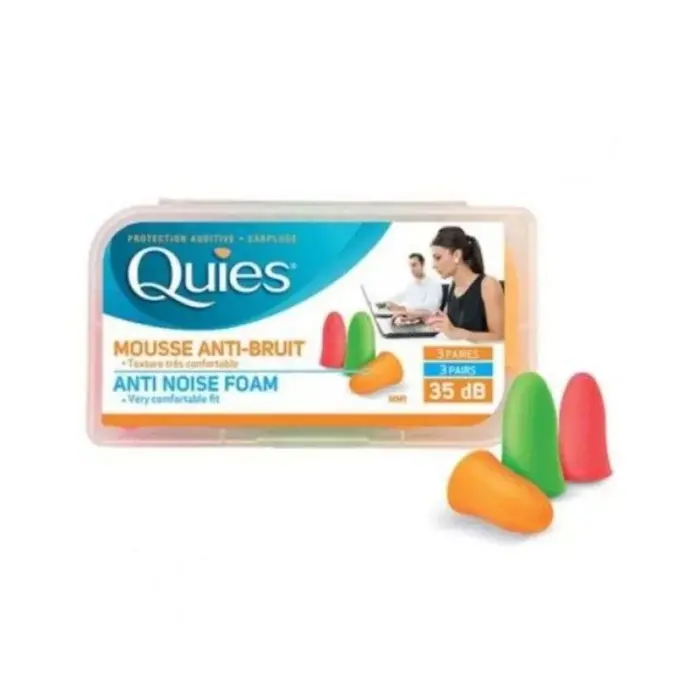 quies protection auditive en mousse