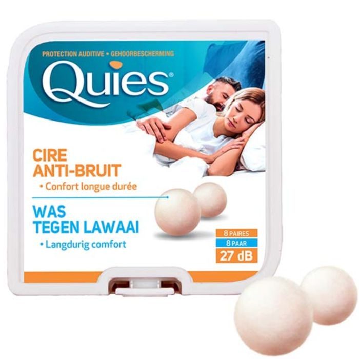 quies quies protection auditive en cire 8 paires nez et oreille