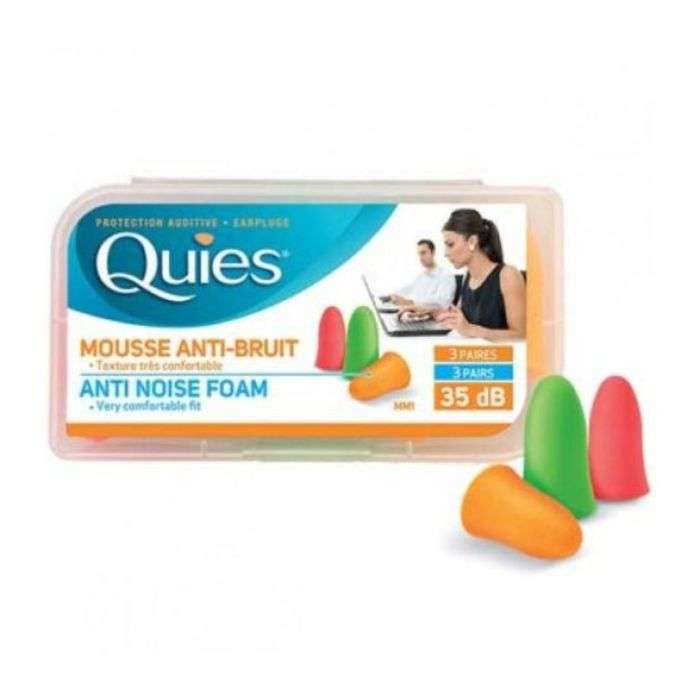 quies quies protection auditive en mousse nez et oreille