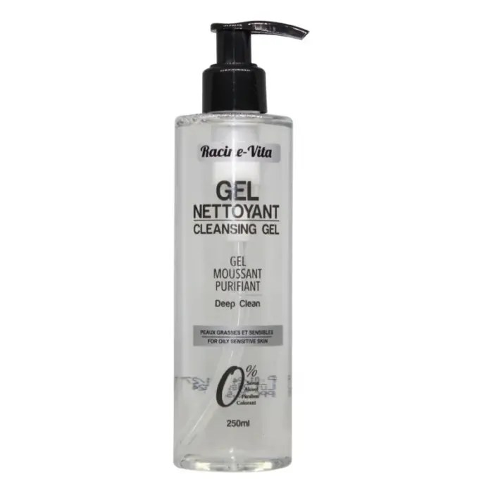 racine vita gel nettoyant peaux grasses 250ml