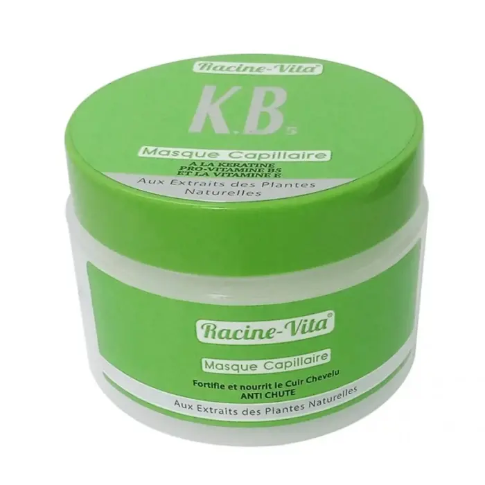 racine vita masque capillaire kb5 keratine huiles essentielles 200g