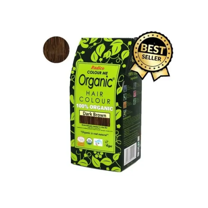 radico organic hair colour dark brown