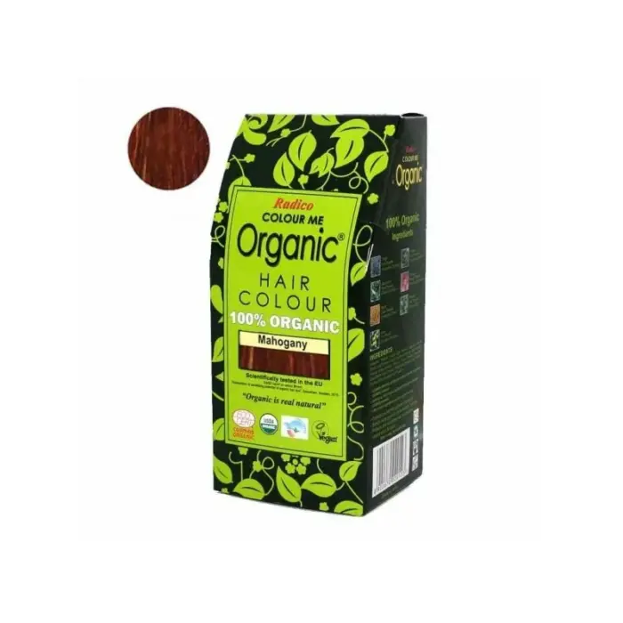 radico organic hair colour mahogany