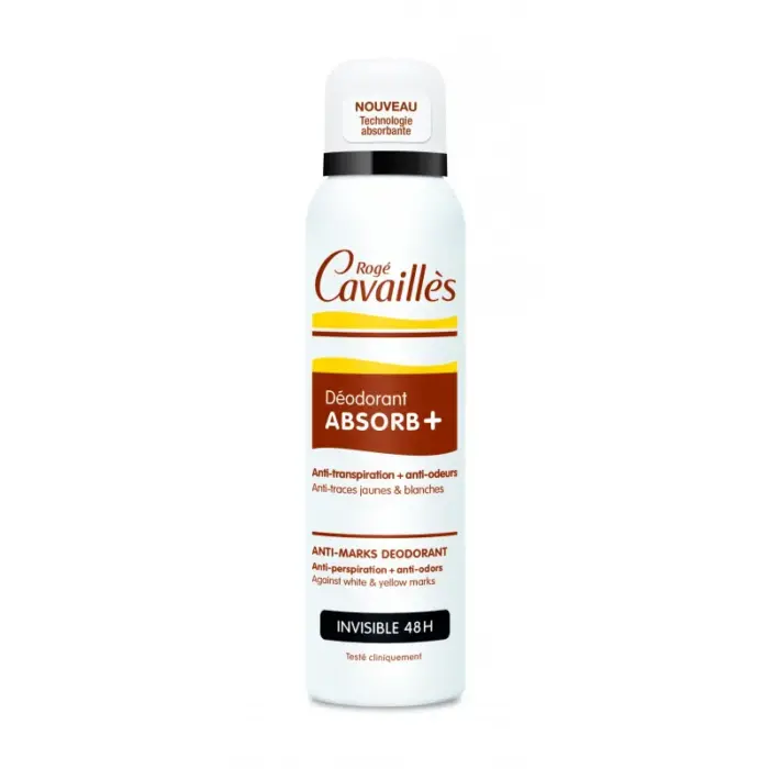 roge cavailles deo soin invisible spray anti trace 150 ml